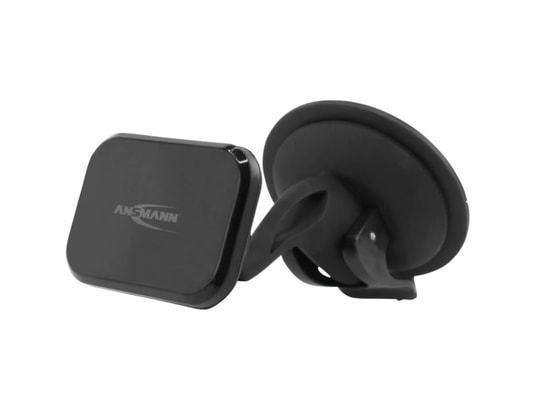 ANSMANN - Support smartphone Support de téléphone de voiture aimant noir 1700-0070