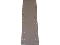Neomounts KEYB-V100RACK - Komponenter til montering (stikforbindelsesplade) - for tastatur/mus - sølv