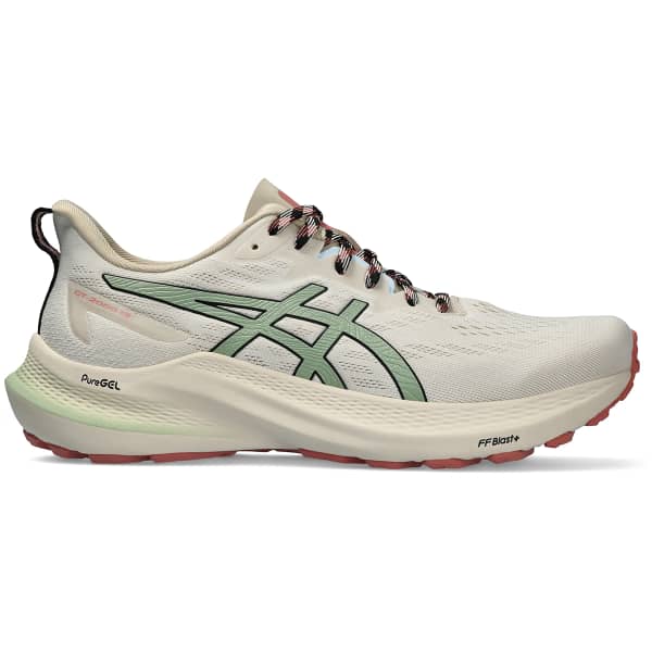 Chaussure running ASICS GT-2000 12 TR W NATURE BATHING/ROSE ROUGE