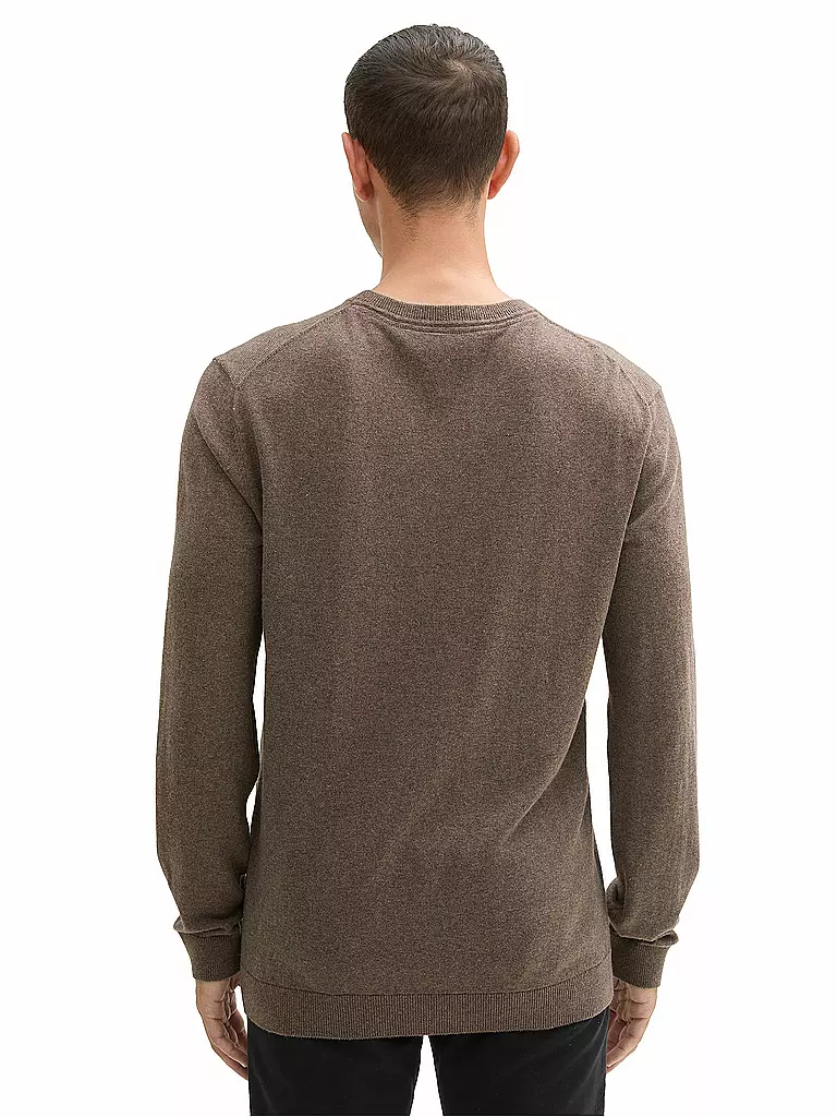 TOM TAILOR Pullover braun
