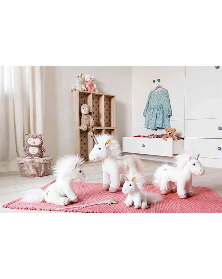 Kuscheltier SOFT CUDDLY FRIENDS OLLIE EULE (23 cm) in rosébraun