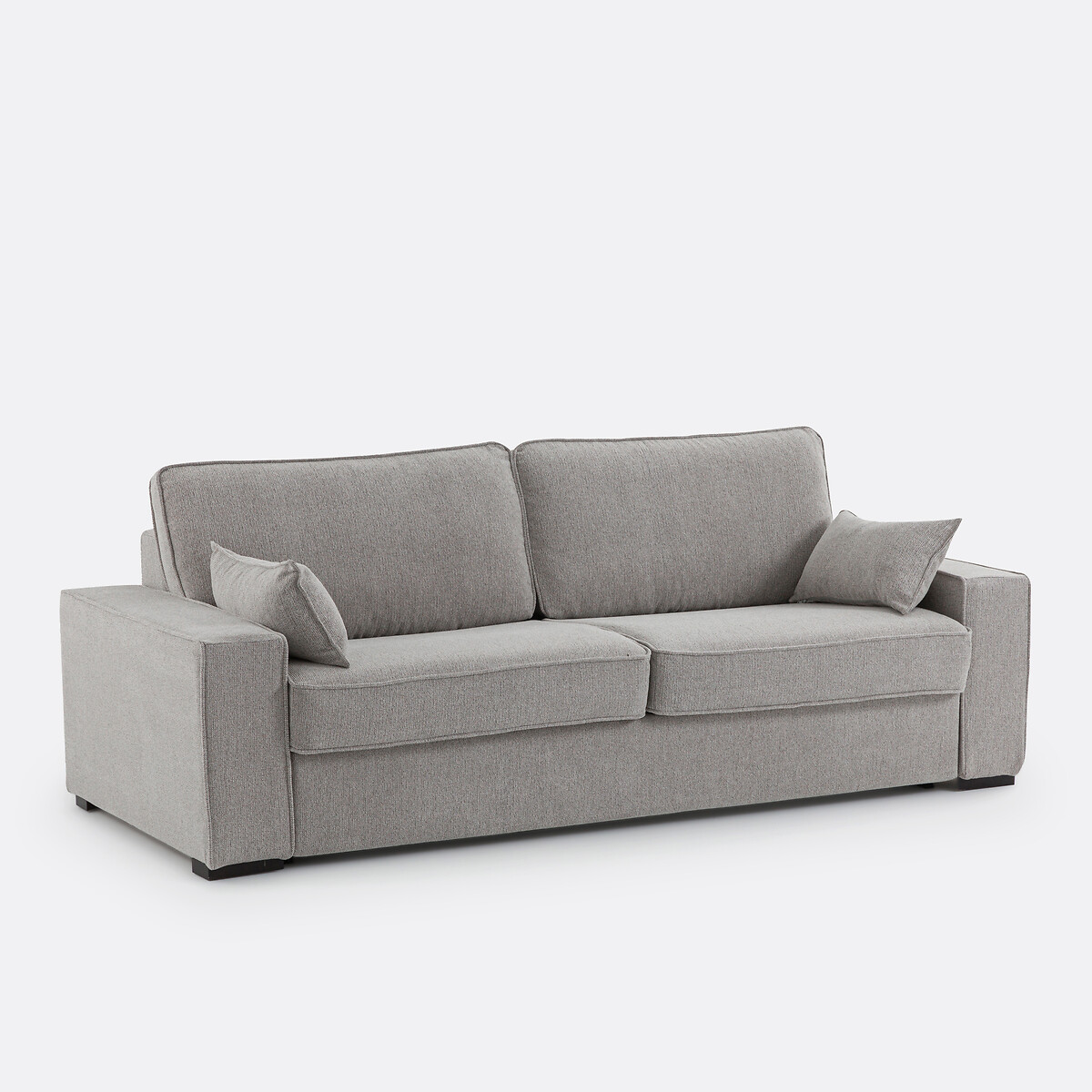 LA REDOUTE INTERIEURS<br>Cama-banco em tecido texturizado, Bultex, Cecilia