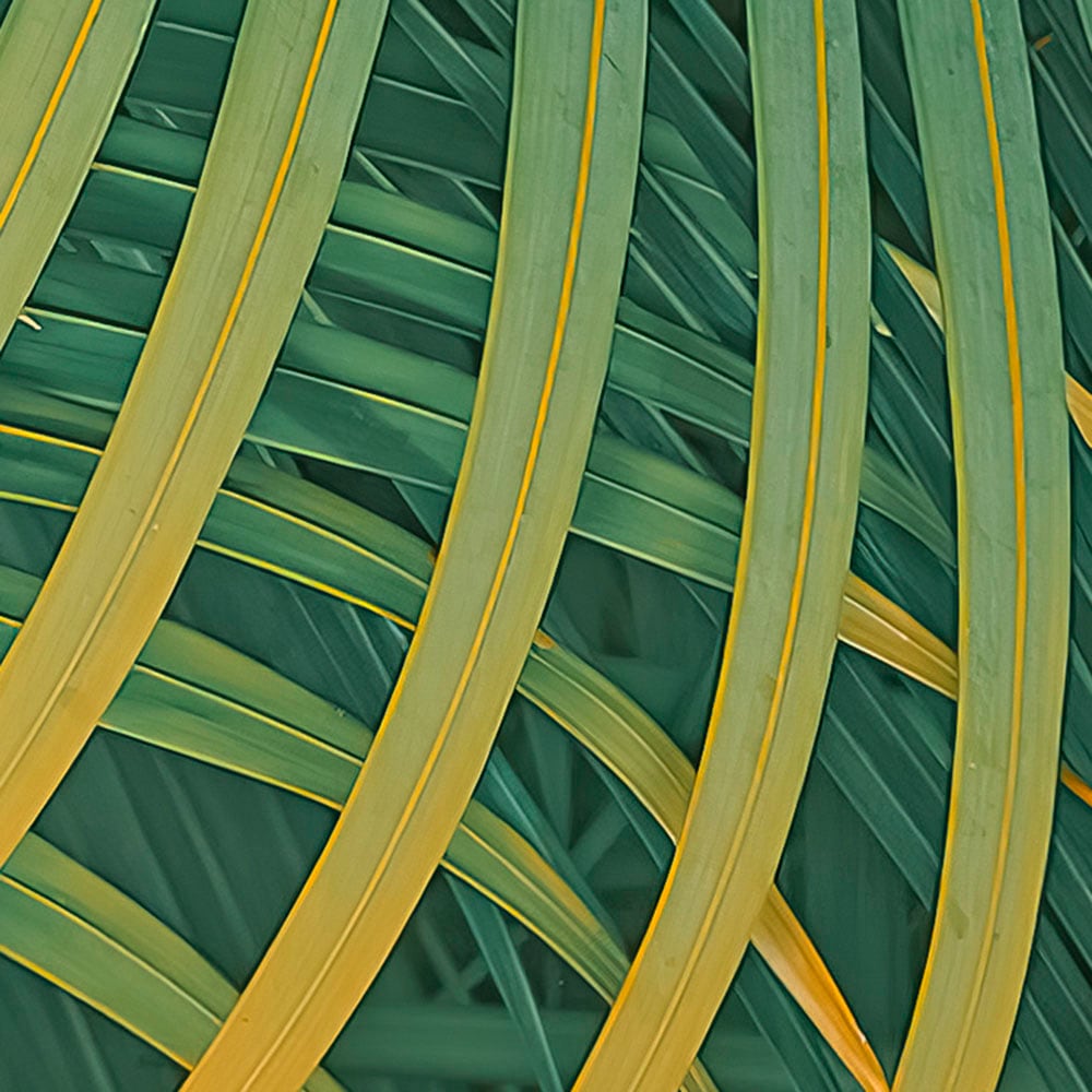 Komar Fototapete »Digitaldruck Vlies -  Neon Fern - Grösse 200 x 250 cm« bedruckt glatt Wohnzimmer, Schlafzimmer