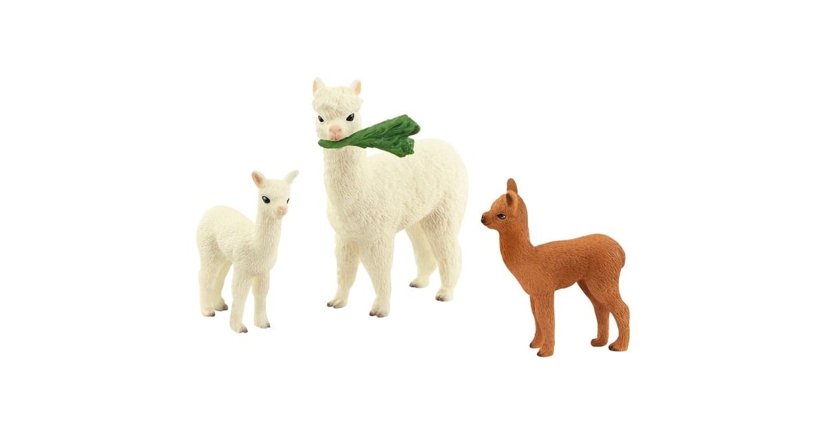 SchleichWild Life - Alpacafamilie speelfiguur