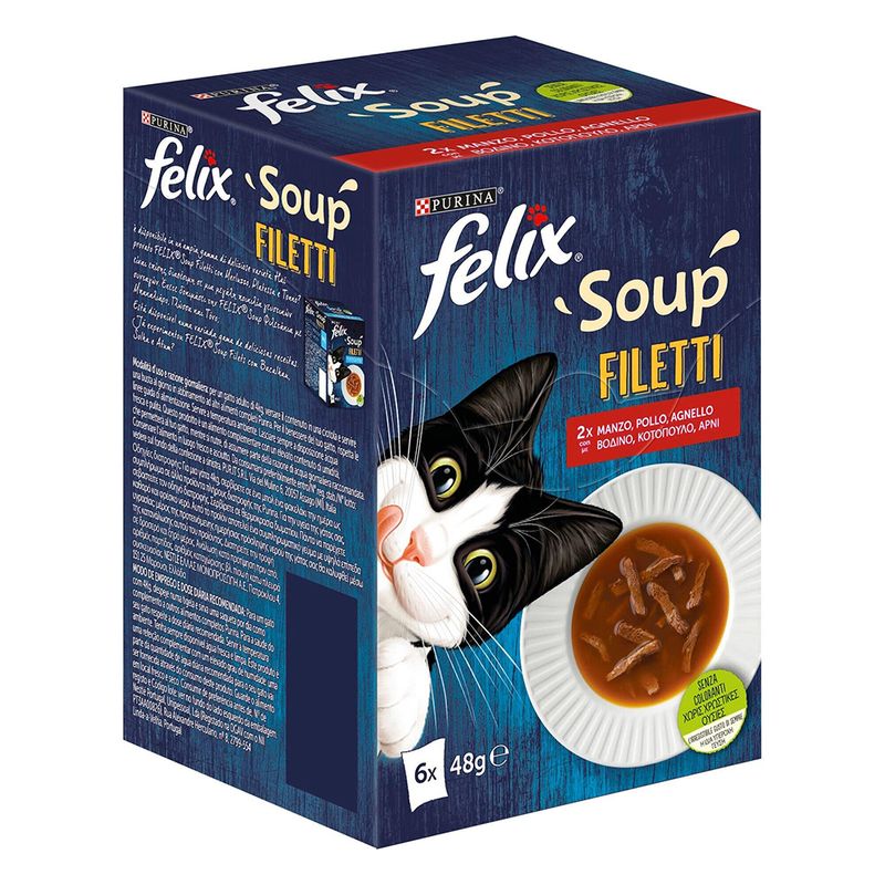 Felix Soup Filets 6 x 48 g