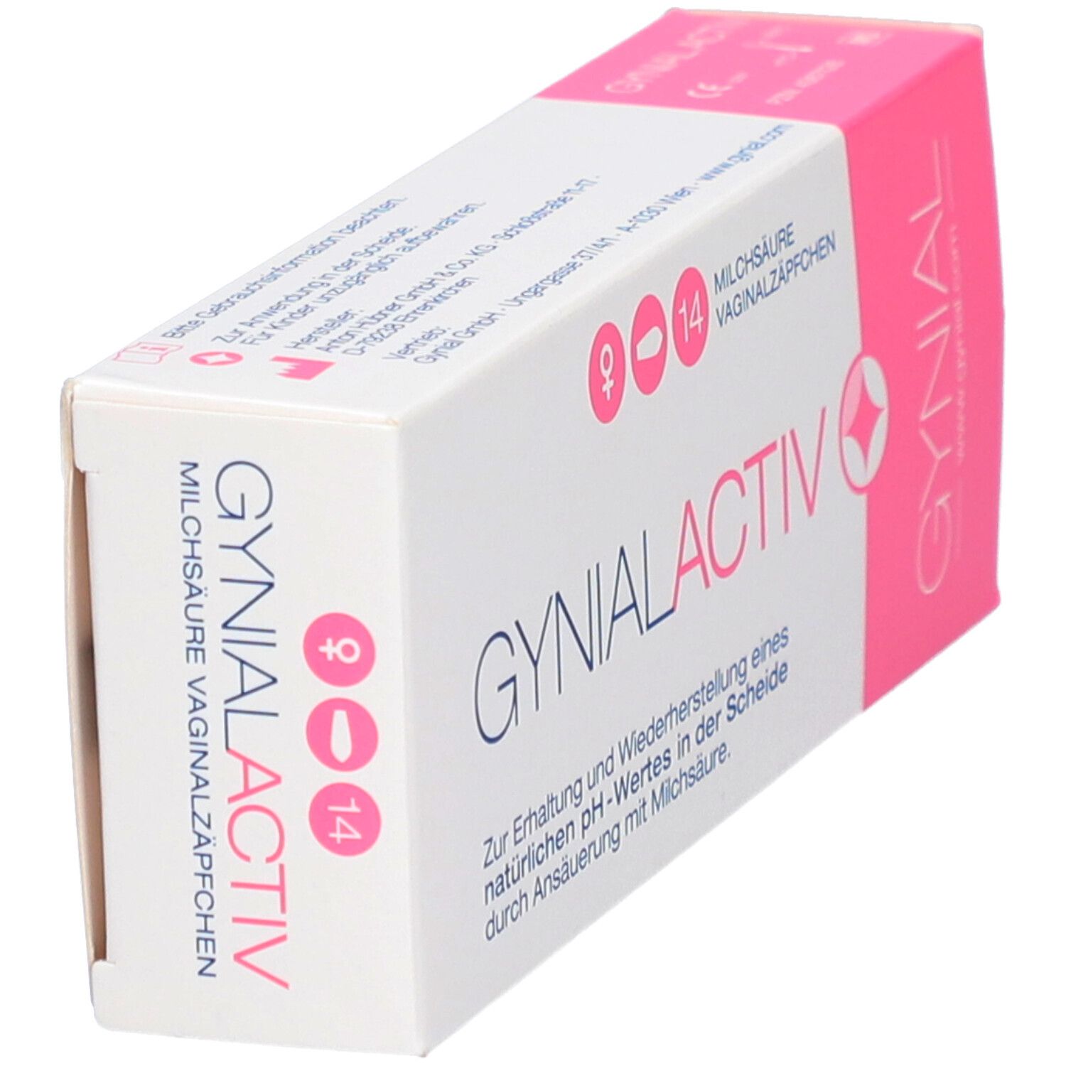 GynialActiv Milchsäure Vaginalzäpfchen