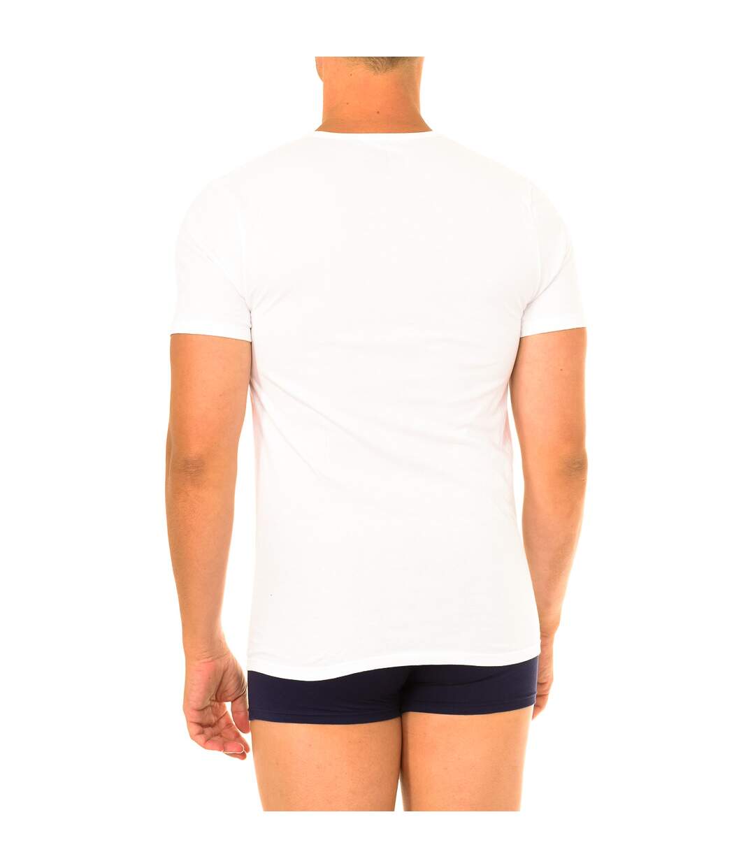 Pack- 2 short-sleeved V-neck T-shirts D00DM for men