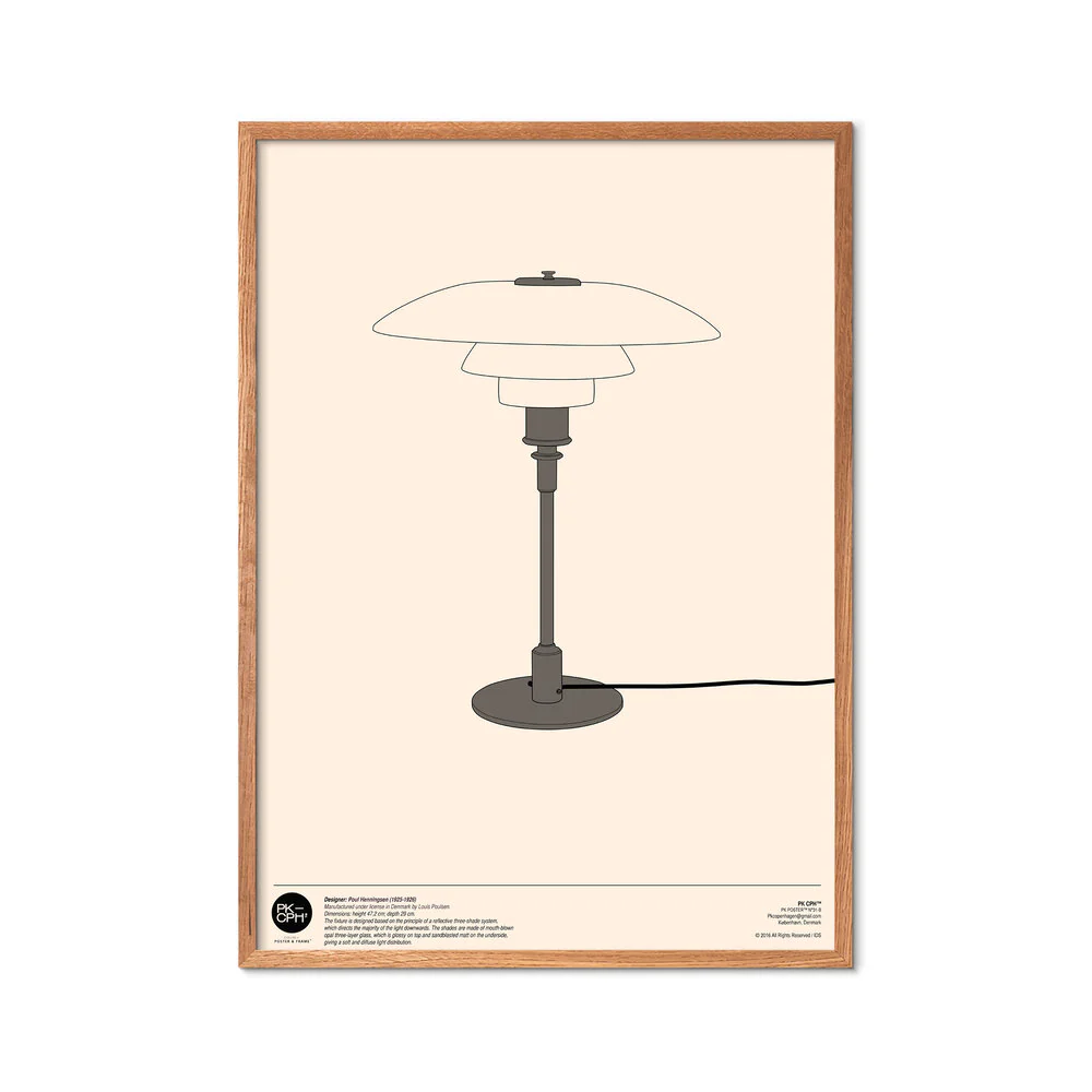 Poster & Frame  Pk Poster plakat, beige - 50x70 cm