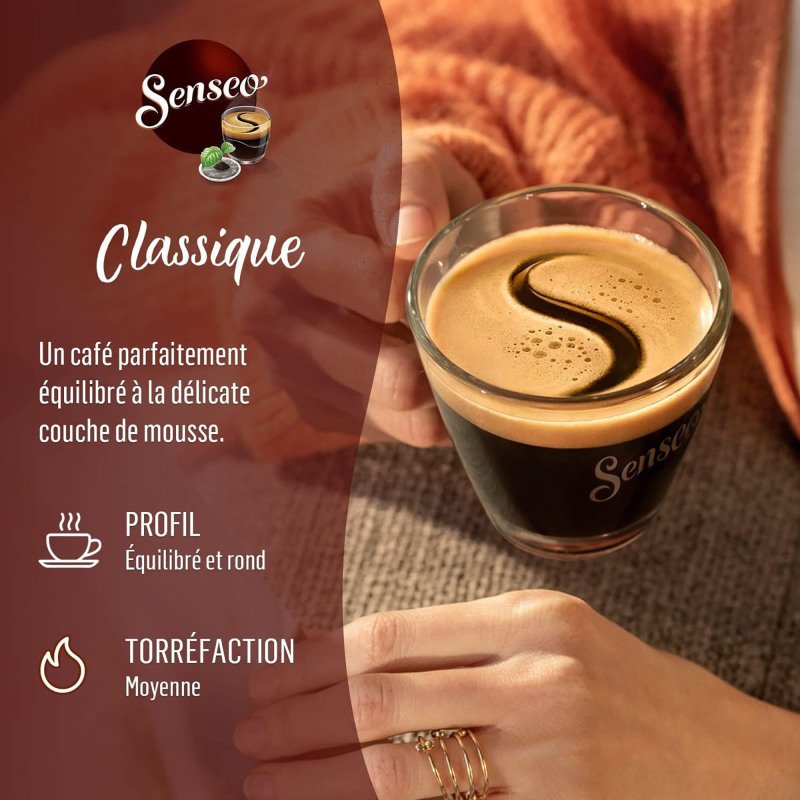 Dosettes de café Senseo Classique - Paquet de 40