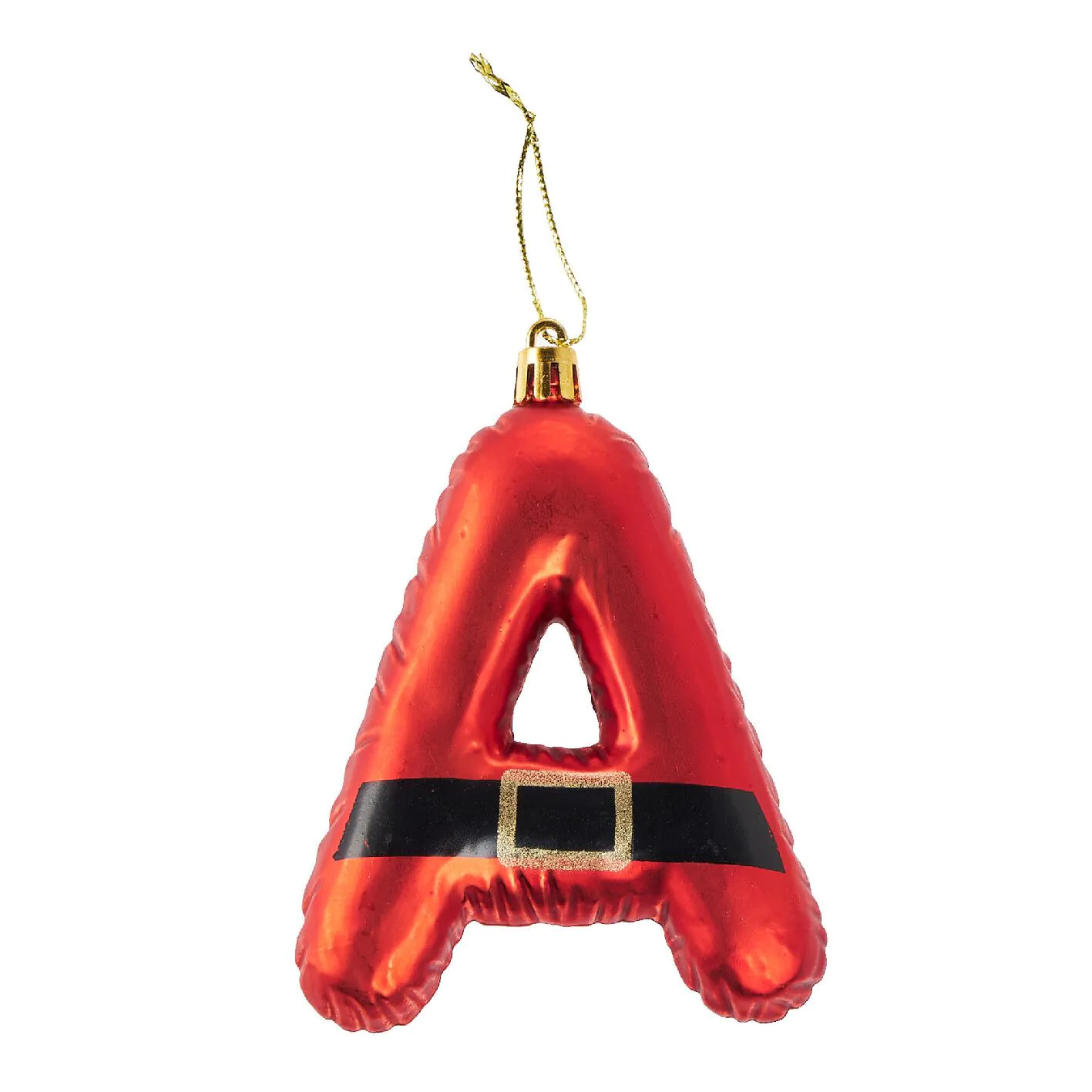 Weihnachtsbaumschmuck Buchstabe A (rot) kaufen