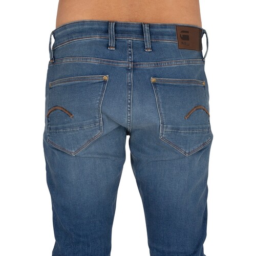 G-Star Raw - Revend Skinny Jeans Azul