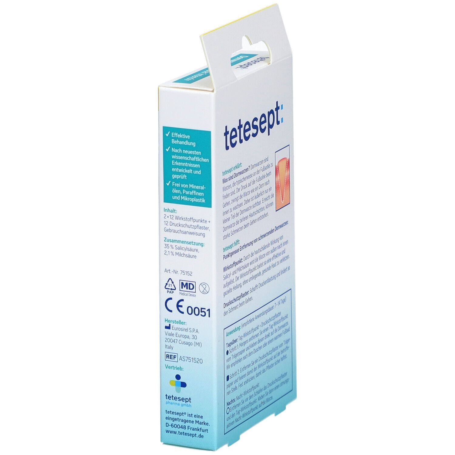 tetesept® Dornwarzen-Pflaster intensiv