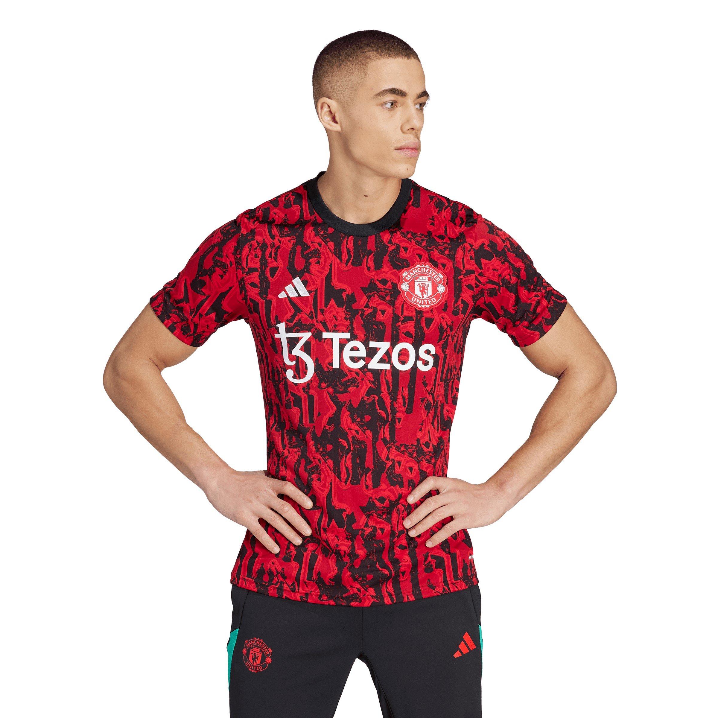 adidas Manchester United Pre Match Shirt 2023 2024 Adults