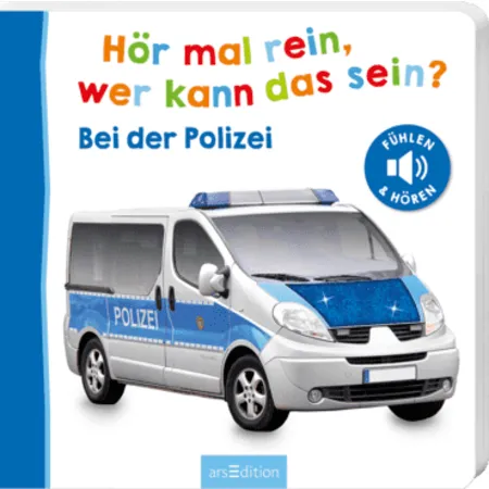 ars Edition Hör mal rein, wer kann das sein? – Bei der Polizei