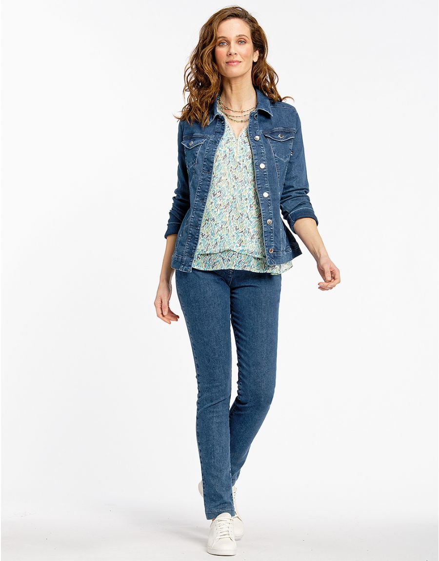 Jean slim denim clair