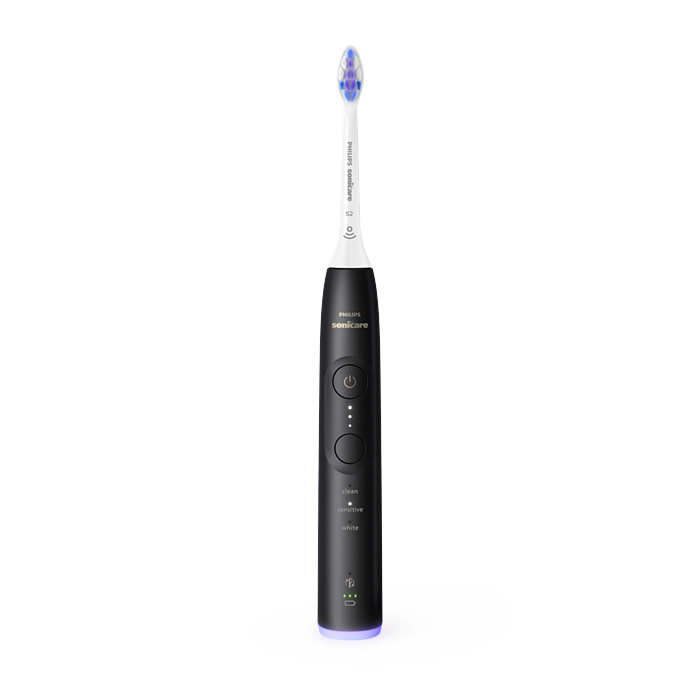 Philips - Sonicare Hvid & Sort Elektriske Tandbørster Serie 6500 HX7419/01