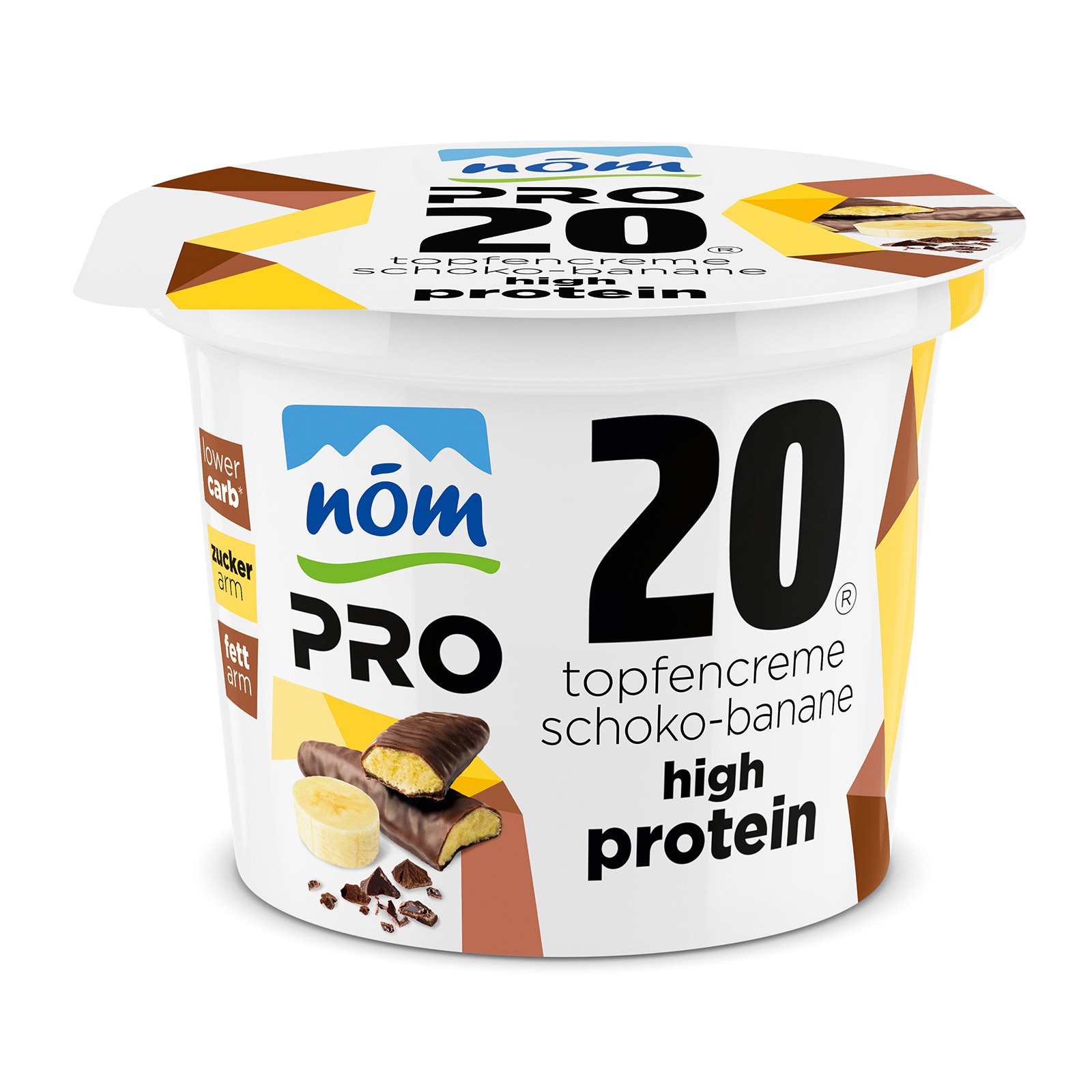 nöm PRO Schoko-Banane Protein Topfencreme