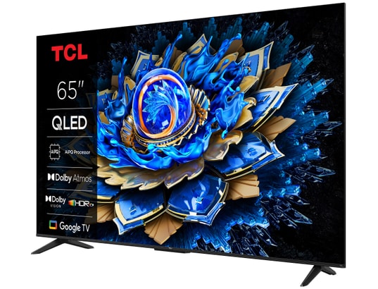 TCL - TV QLED 4K 164 cm 65T69C 4K QLED avec Google TV 2025