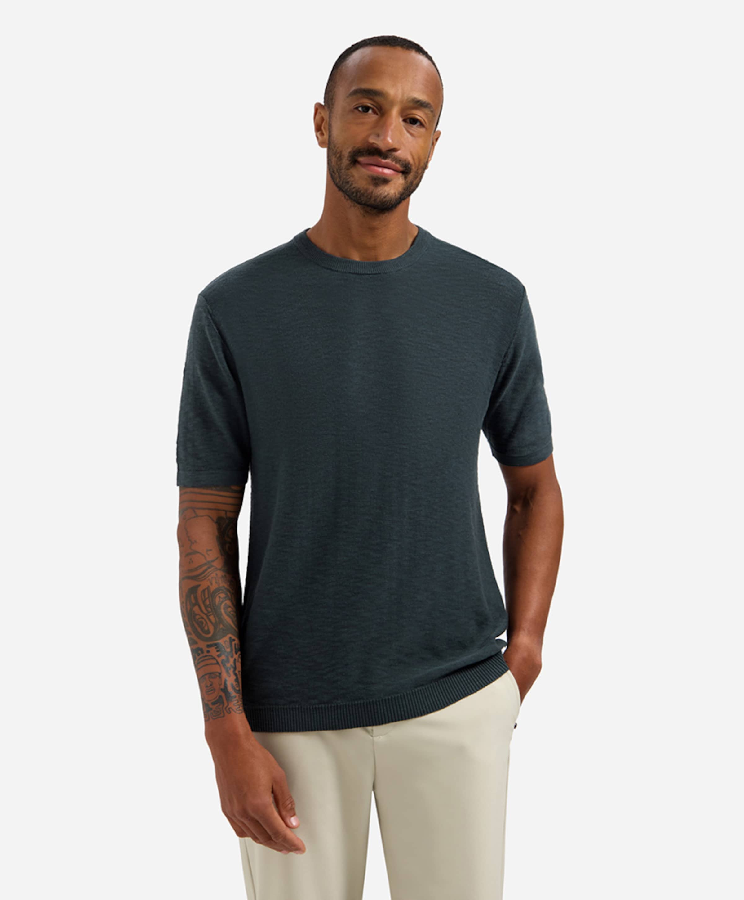 No Excess Heren T-shirt grijs