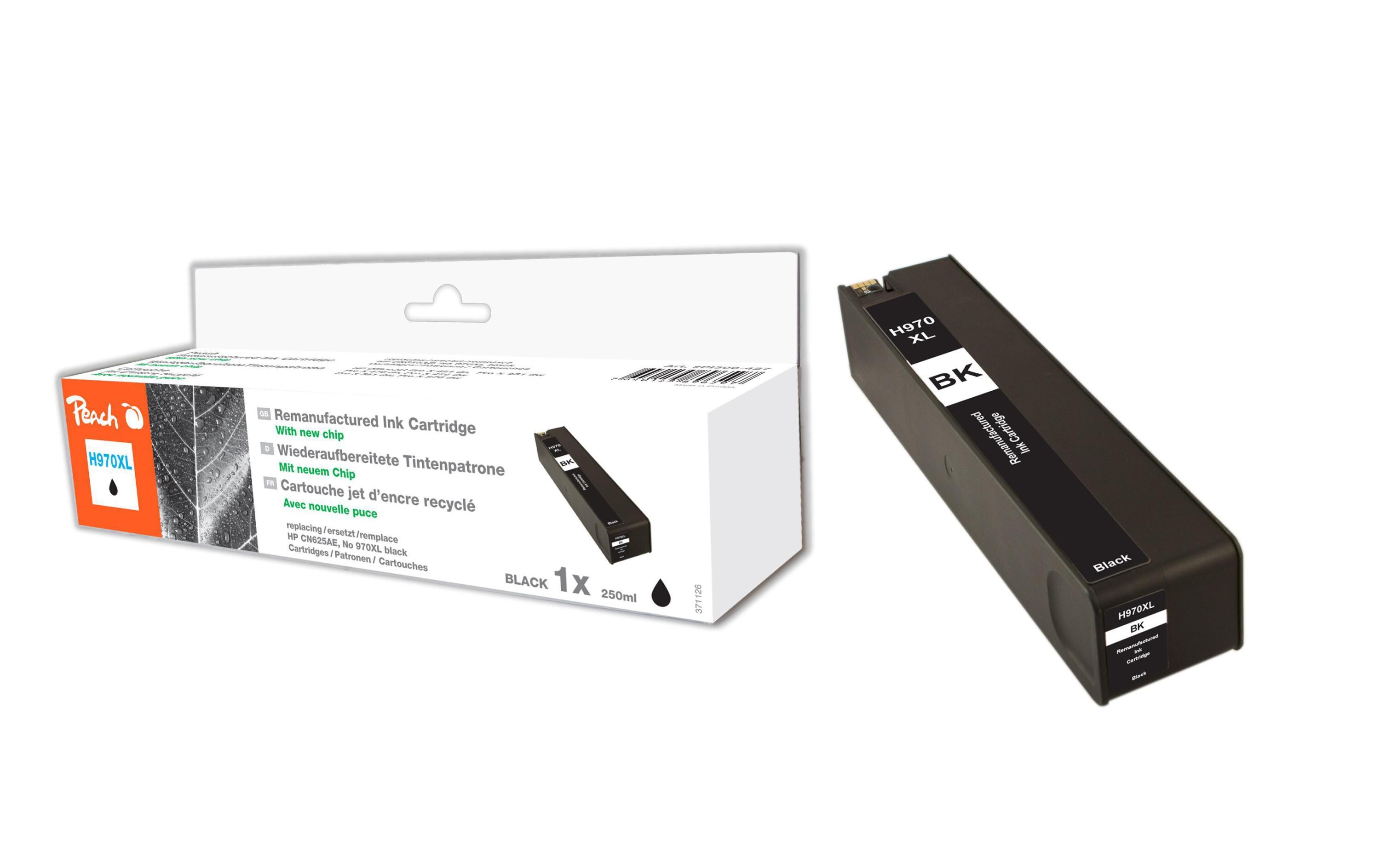 Tinte HP Nr. 970XL (CN625AE) BlackDruckertinte, Schwarz