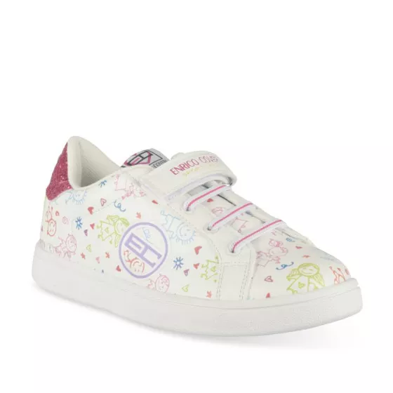 Baskets BLANC ENRICO COVERI