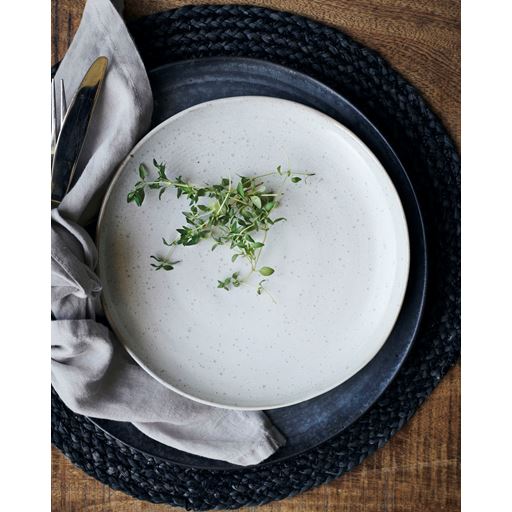 House Doctor Pion Frokosttallerken, Grey/White, Ø21,5 cm