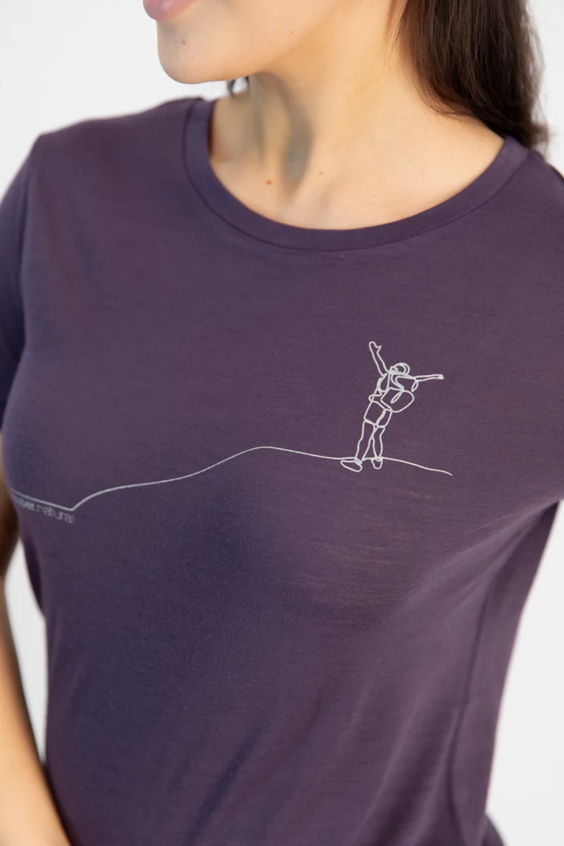super.natural Gipfelglück Merino Damen T-Shirt