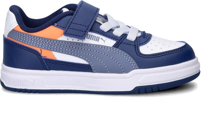 Puma Caven III Block mesh sneakers blauw grijs wit