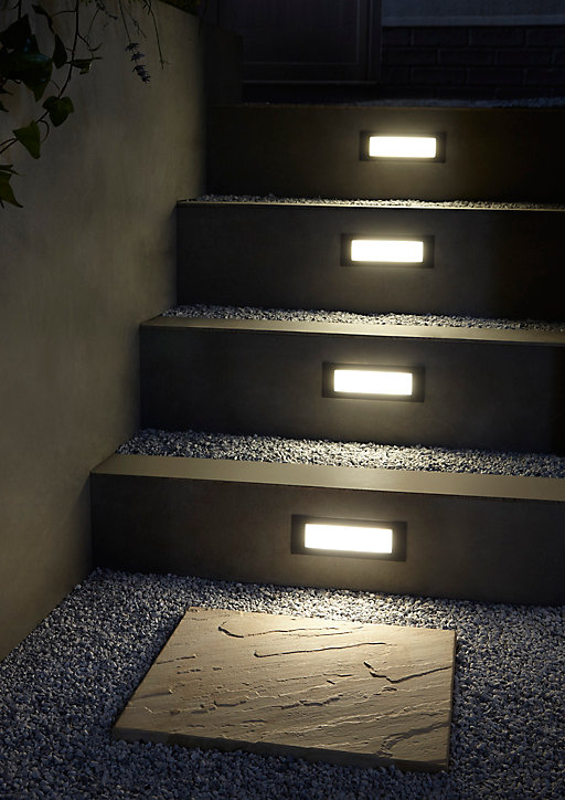 Spot encastrable LED Blooma Neihart IP54 anthracite 4,6W