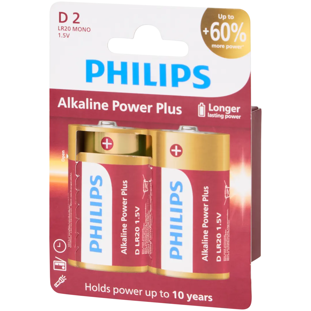 Piles Philips D