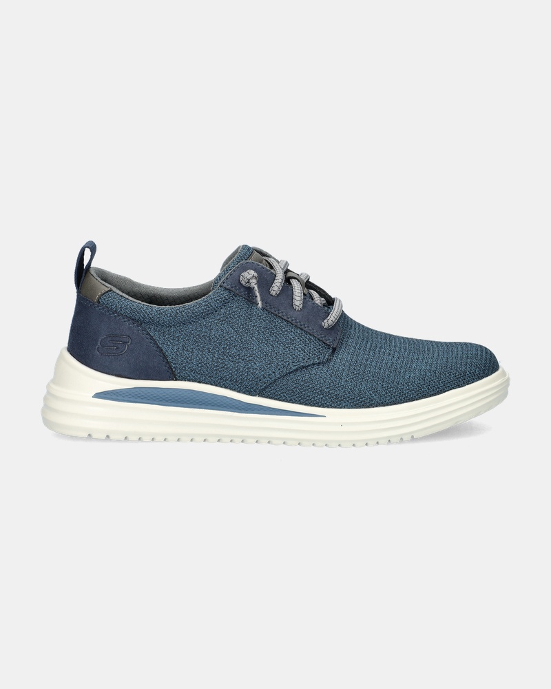 Skechers Proven Instapschoenen  - blauw