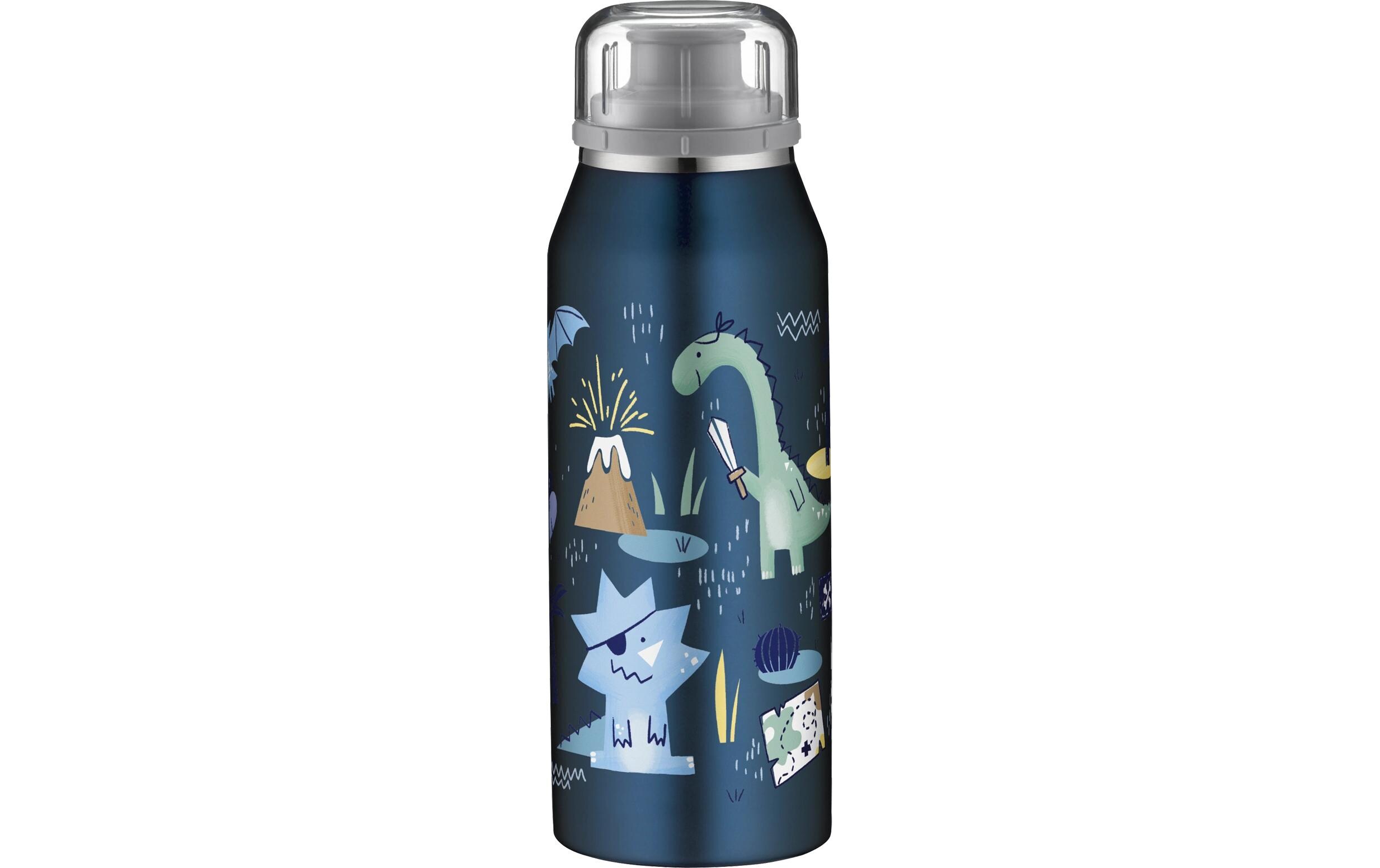 Thermosflasche Kids Dino Pirates 350 ml, BlauIsolierflasche