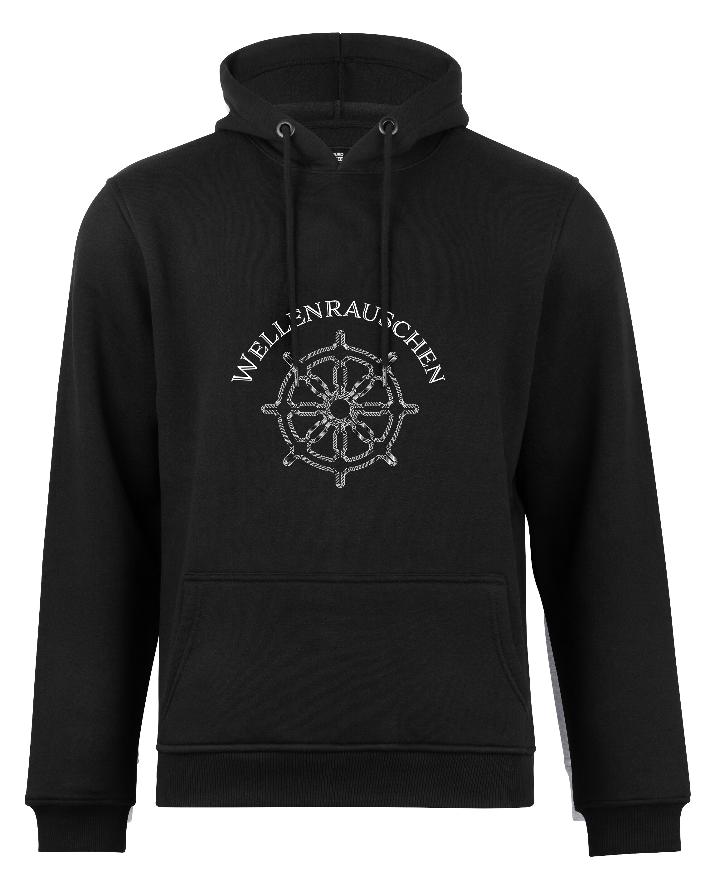 Cotton Prime® Kapuzensweatshirt Steuerrad - Wellenrauschen
