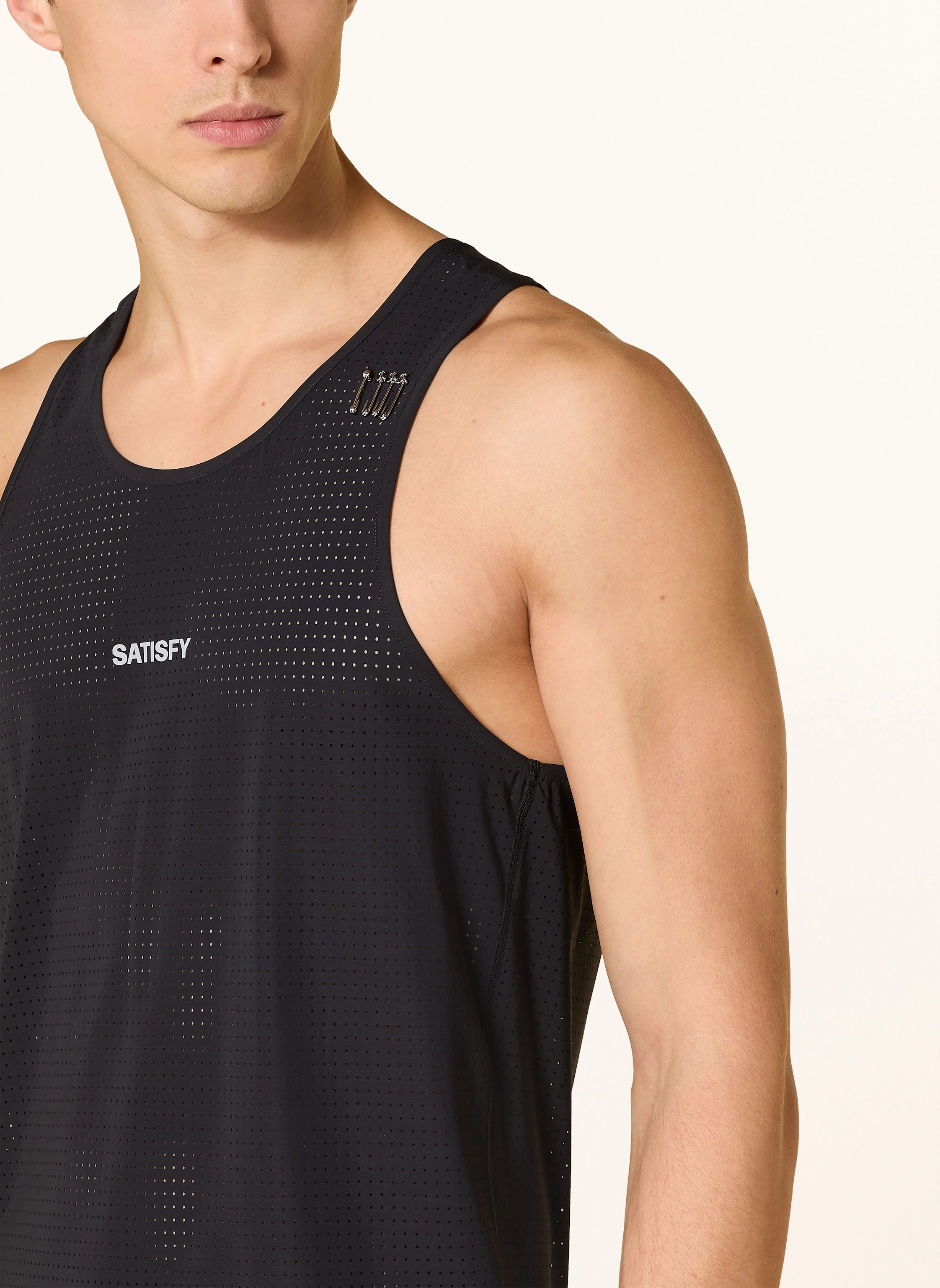 SATISFY Lauftop SPACE-O™ SINGLET