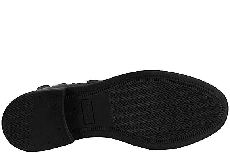 COPENHAGEN SHOES MARGARET ANKELSTØVLE I SORT GLAT SKIND