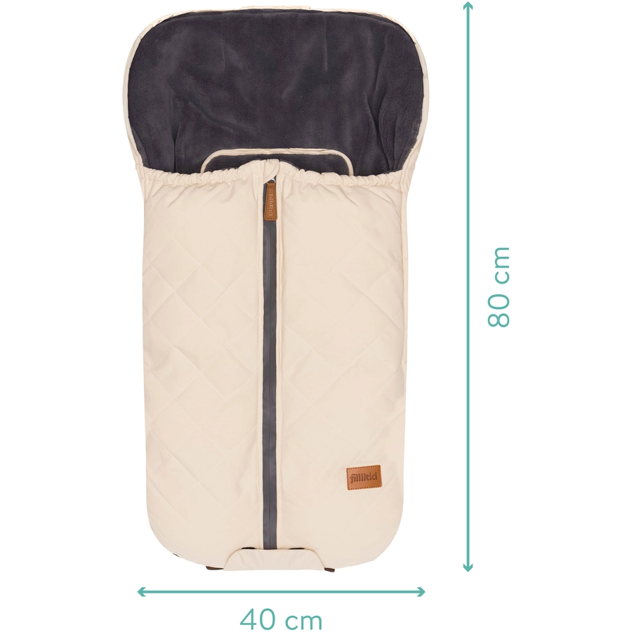 fillikid Winterfußsack Nevado Ivory