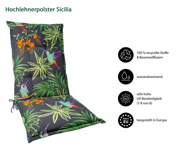 Dehner Hochlehnerauflage Sicilia, ca.