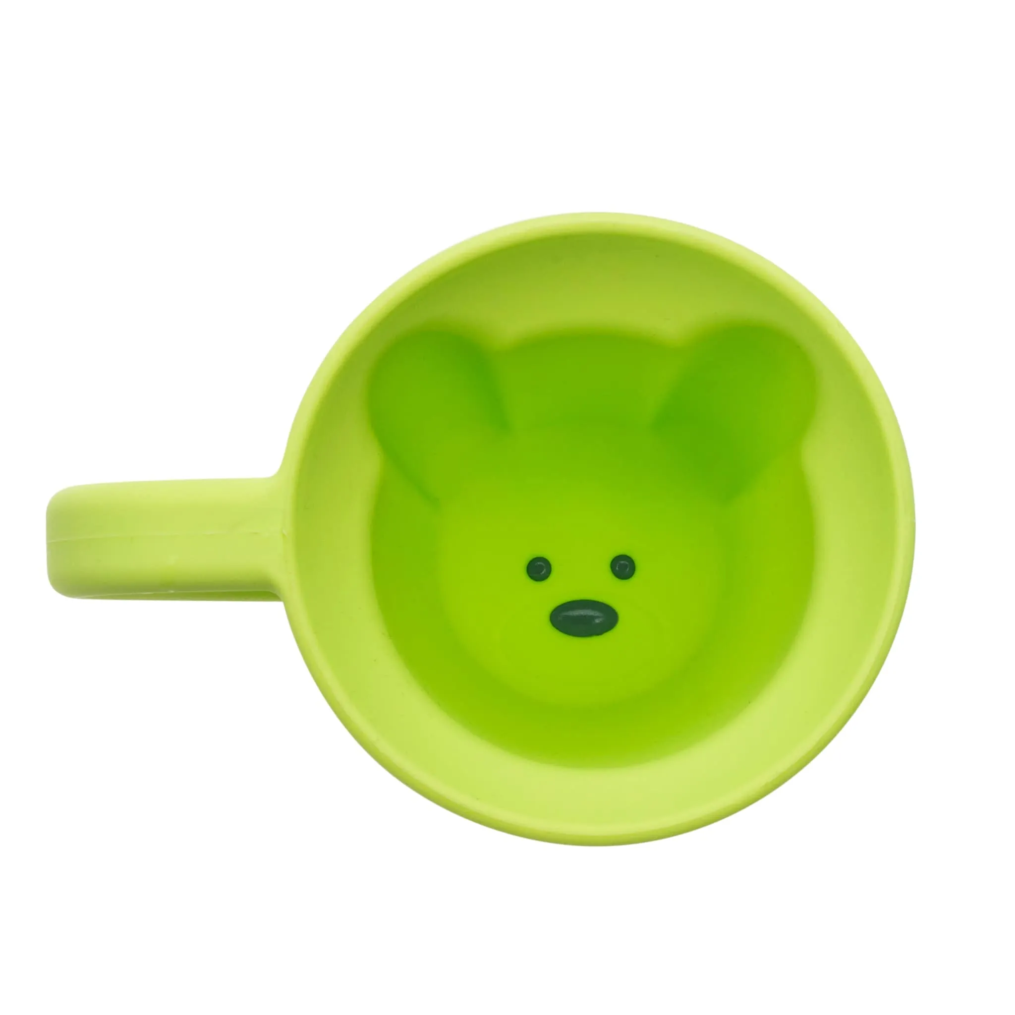 Melii Tasse (2) Ours en Silicone 200ml - Bleu  Lime