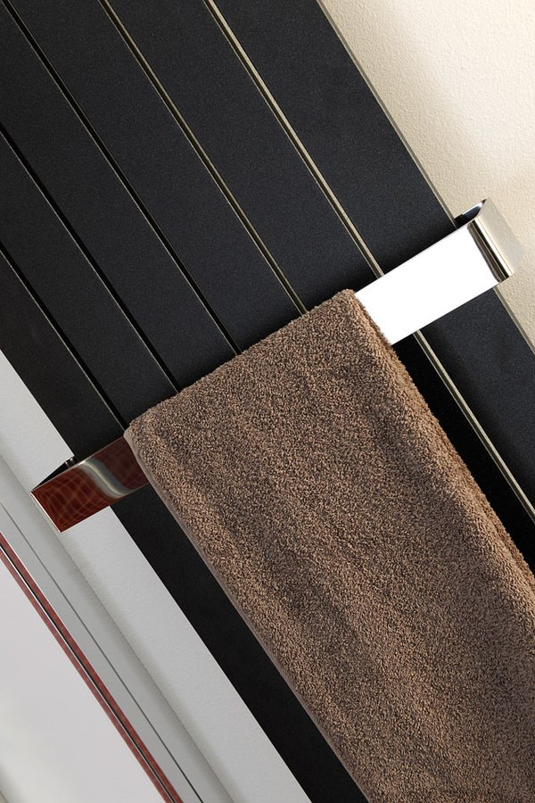 Sapho Colonna radiator mat zwart 45x180cm 910W