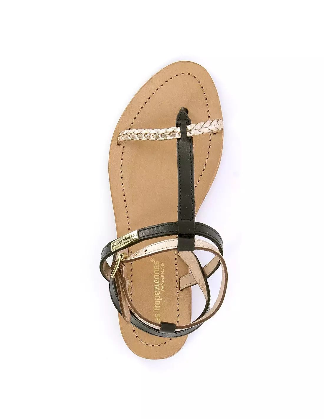 LES TROPEZIENNES HILATRES - Sandales & nu-pieds Noirmulti