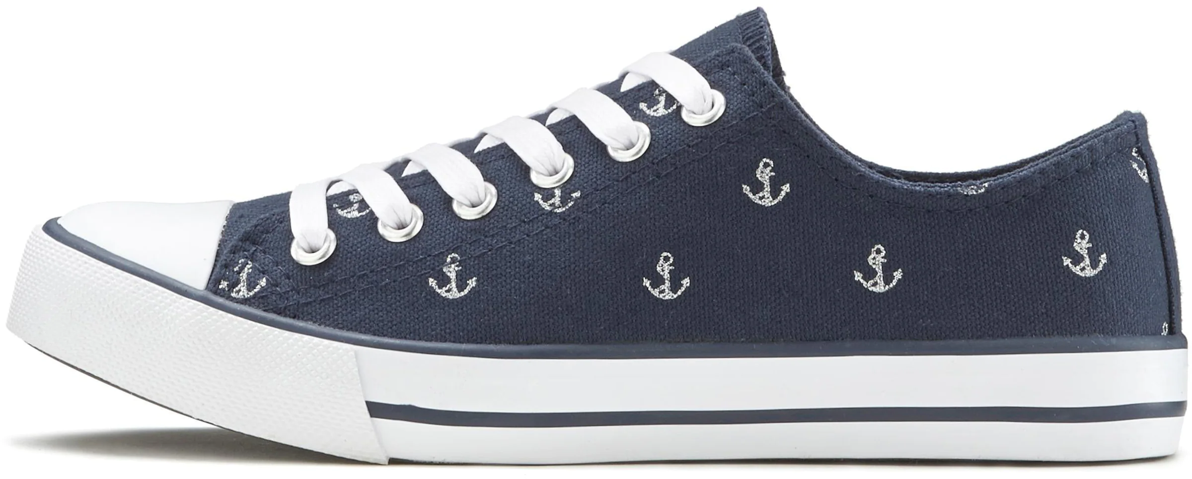 LASCANA Sneaker in blau