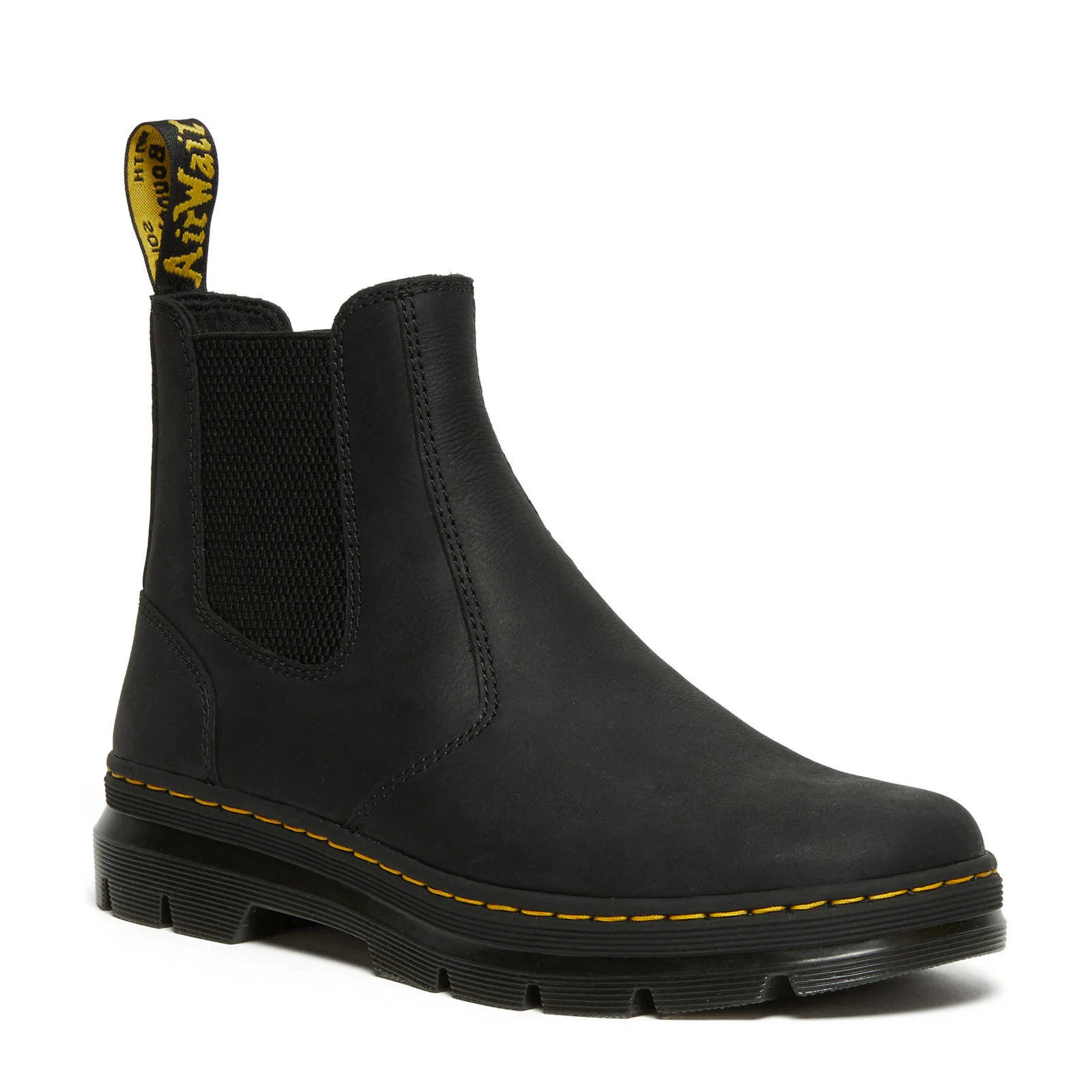 Dr. Martens Embury Leather  leren chelsea boots zwart