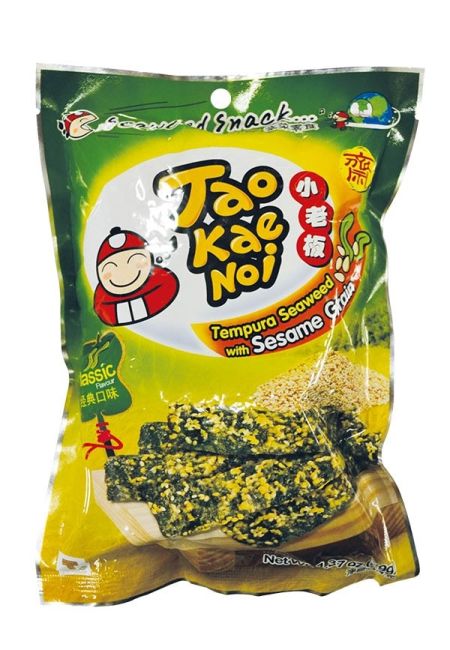 Tao Kae Noi Tempura Zeewier met Sesam Graan 39g