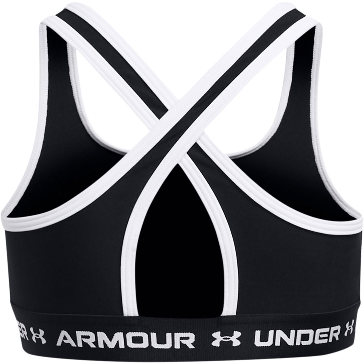 Under Armour Crossback Solid Medium Support Sports BH Børn
