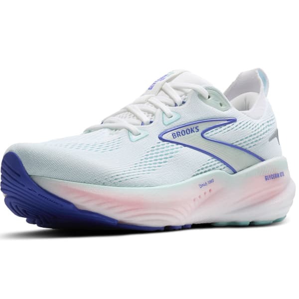 Chaussure running BROOKS GLYCERIN GTS 22 W WHITE/LIMPET SHELL/AMPARO BLUE