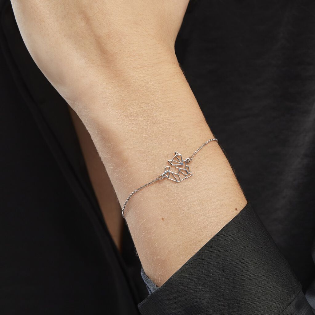 Bracelet Argent Blanc Alekdandarine