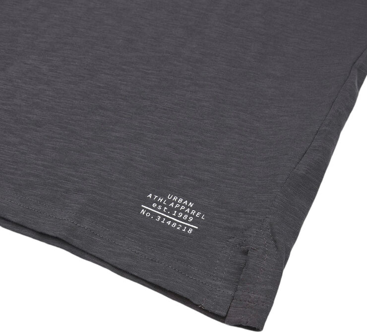 Firefly Solid Slub T-shirt Grå