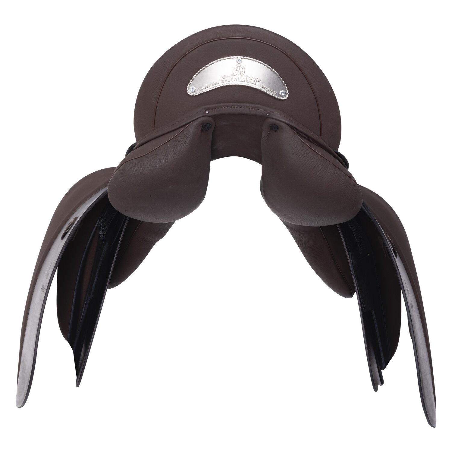 SOMMER Dressursattel Diplomat Exclusiv  - schwarz/moro - 17.5 Zoll