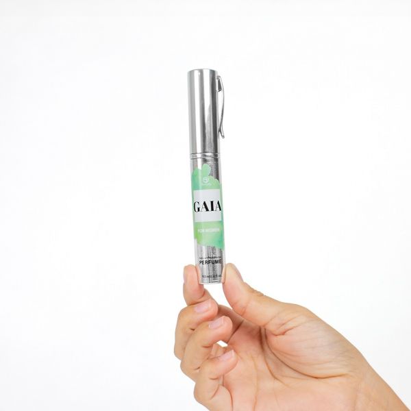 Secret Play Gaia Perfume Natural Feromonas Tamanho Viagem para Mulheres 10 ml