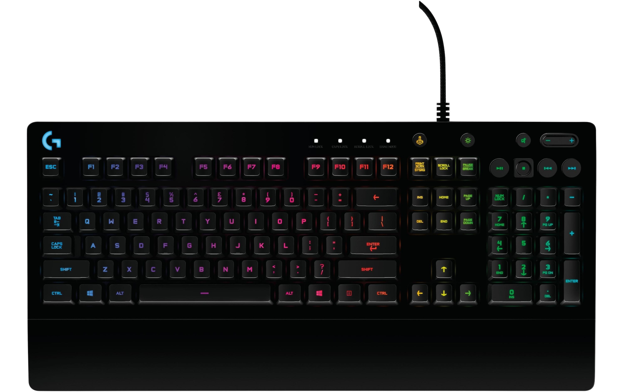 Logitech Gaming-Tastatur »G213 Prodigy« (Handgelenkauflage | Ziffernblock)
